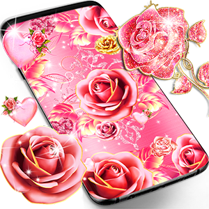 Pink rose gold live wallpaper 12 apk Free Download 
