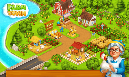 Farm Town Happy Village Near Small City And Town 2 48 Apk Free