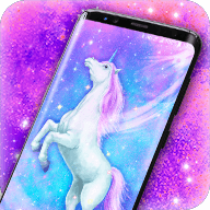 Majestic Unicorn Live Wallpaper  apk Free Download 